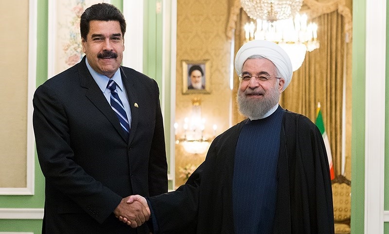 Iranian President meeting with Venezuelan President Nicolás Maduro in Saadabad Palace. Photo Credit: Hossein Zohrevand