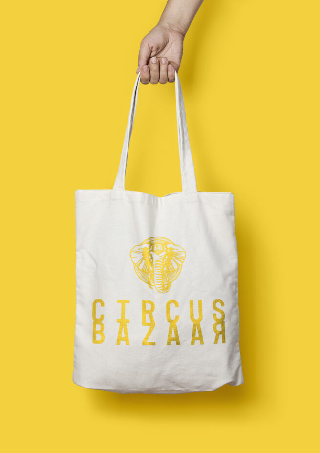 Circus Bazaar Tote Bag